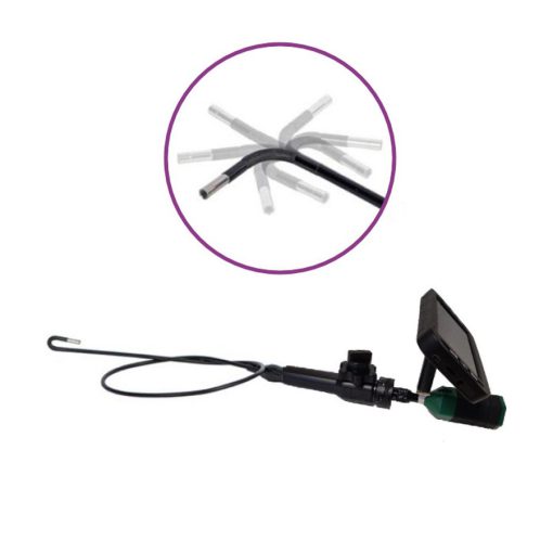 Waldtech Flexibele video endoscoop met beweegbare camerakop 58mm 14